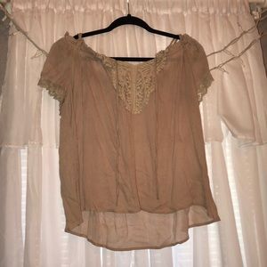 off shoulder top